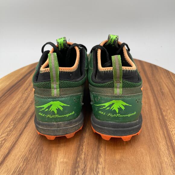 Asics Gel-Fuji Runnegade Shoes Mens 9 Green Trail Running Comfort Hiking Sneaker main image 6